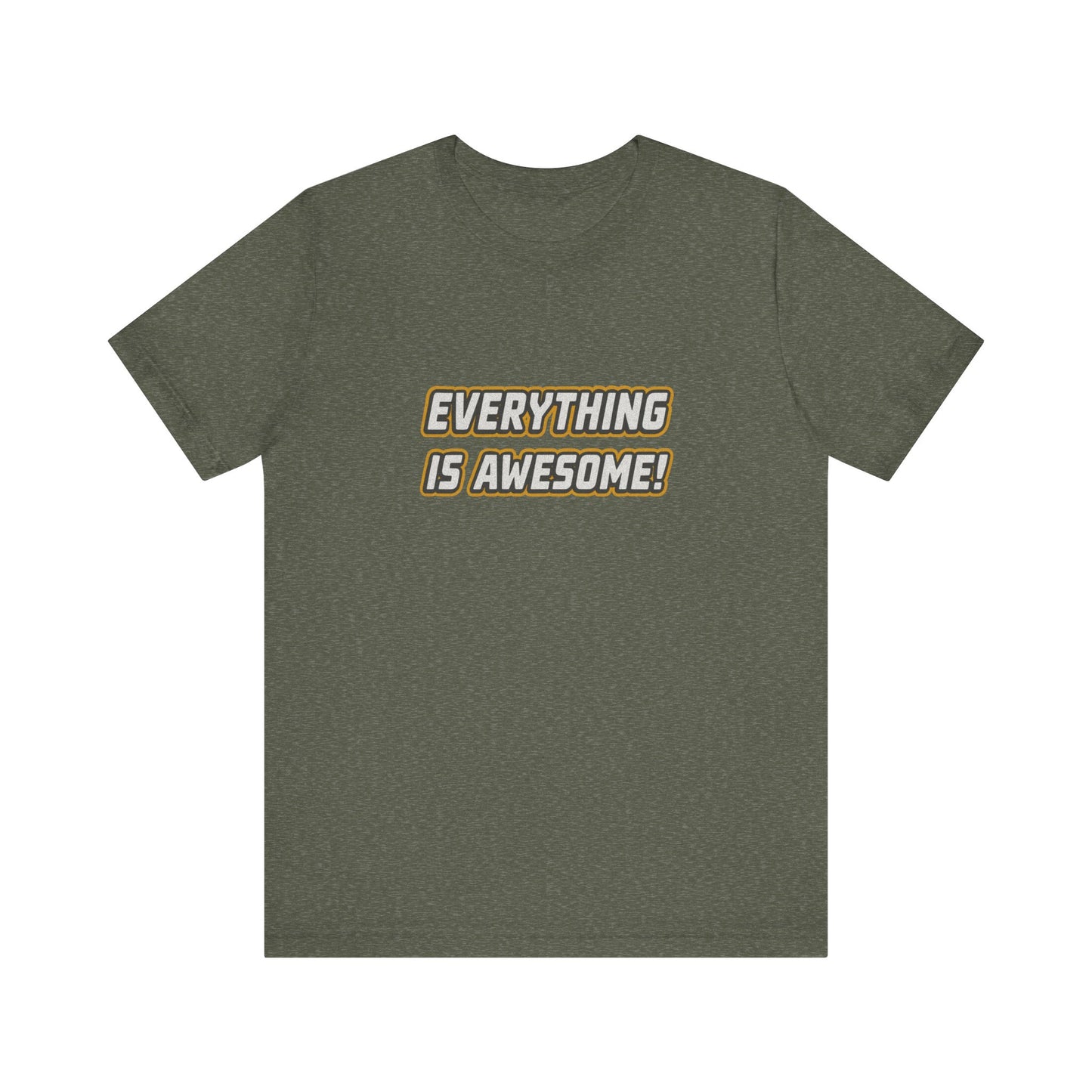 Everything is Awesome! — The LEGO Movie-Inspired Retro Tee (Dark)