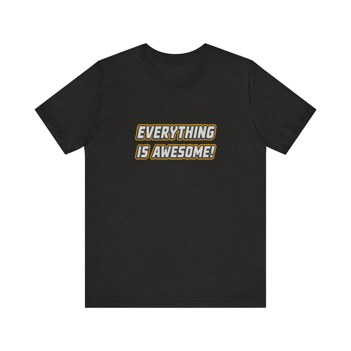 Everything is Awesome! — The LEGO Movie-Inspired Retro Tee (Dark)