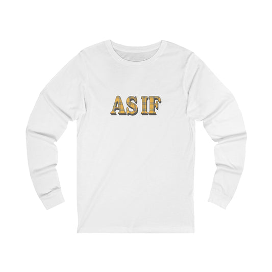 As If — Clueless Cher Horowitz Retro Long Sleeve (Light)