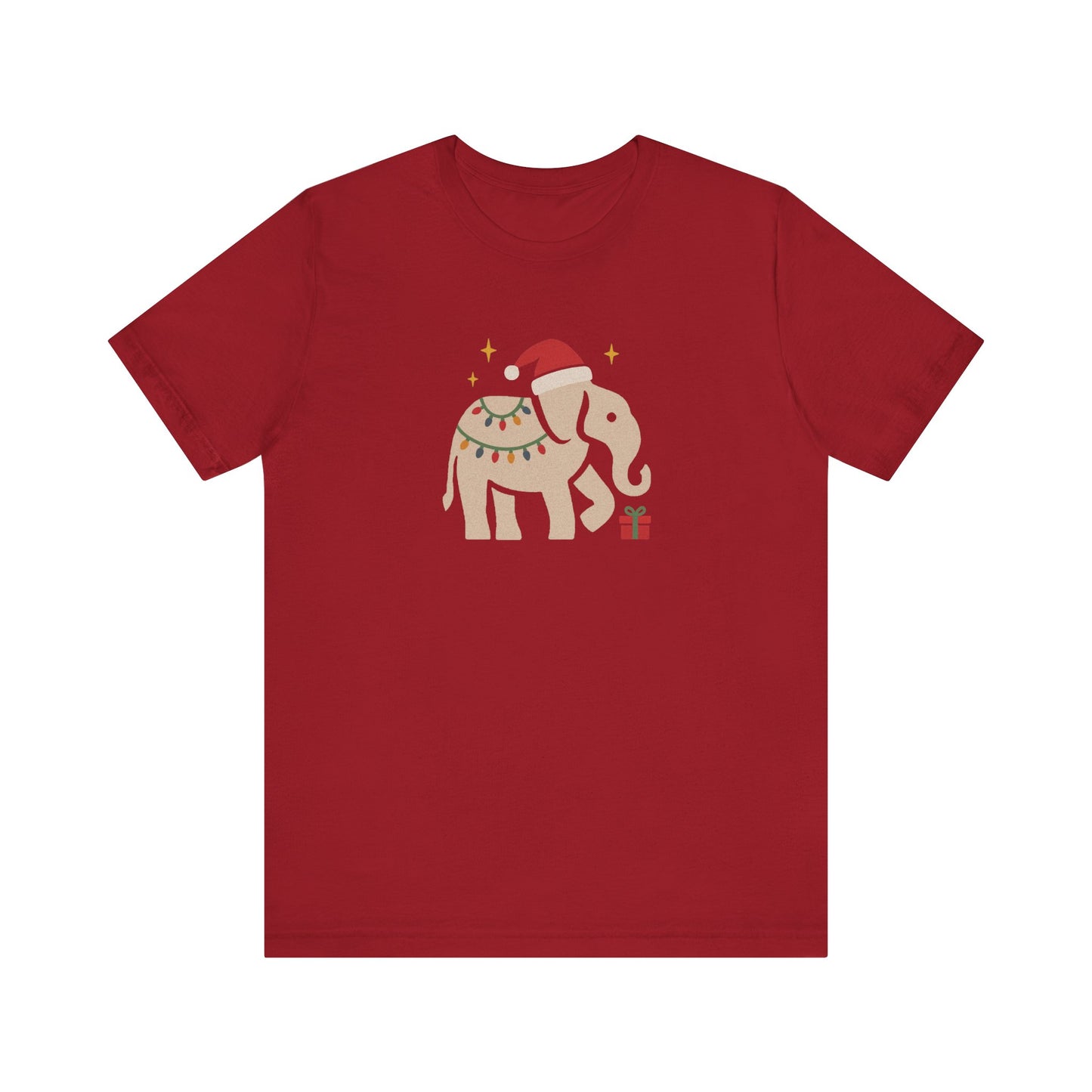 White Elephant Season — Retro Christmas Graphic Tee (Dark)