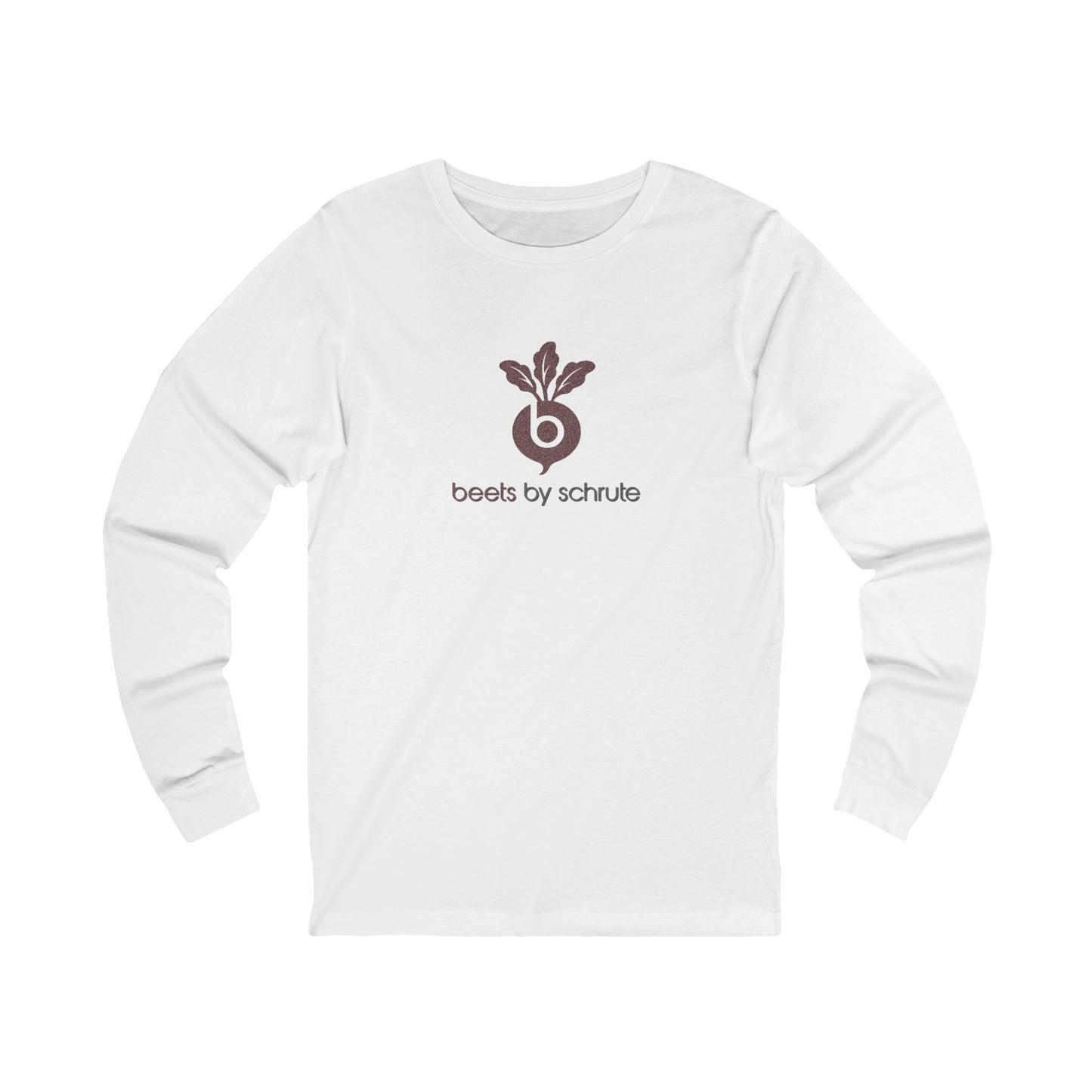 Beets by Schrute Parody Brand — The Office Long Sleeve (Light)