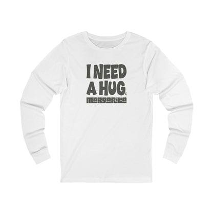 I Need a Huge Margarita – Bar Humor Retro Long Sleeve (Light)