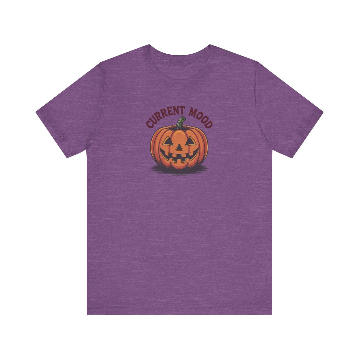 Current Mood (Vintage Jack) — Retro Halloween Tee (Light)