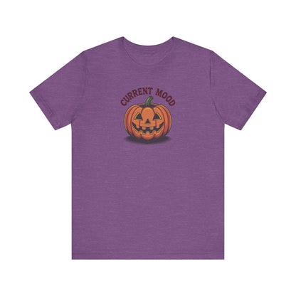 Current Mood (Vintage Jack) — Retro Halloween Tee (Light)