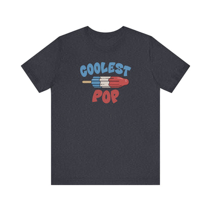 Coolest Pop Shirt — Funny Dad Gift, Retro Ice Pop Tee