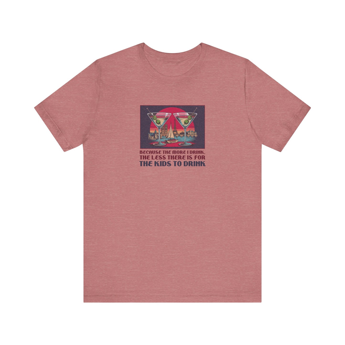 Open Bar (for the Kids) — Friends Retro Tee (Light)