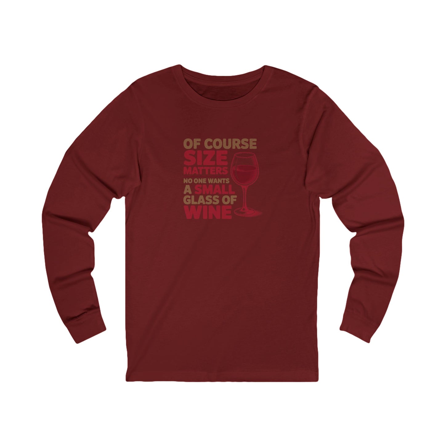 Big Glass Energy — Wine Lover Retro Long Sleeve (Dark)