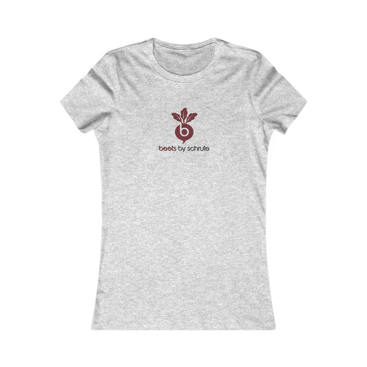 Beets by Schrute Parody Brand — The Office Retro Women's Tee (Light)