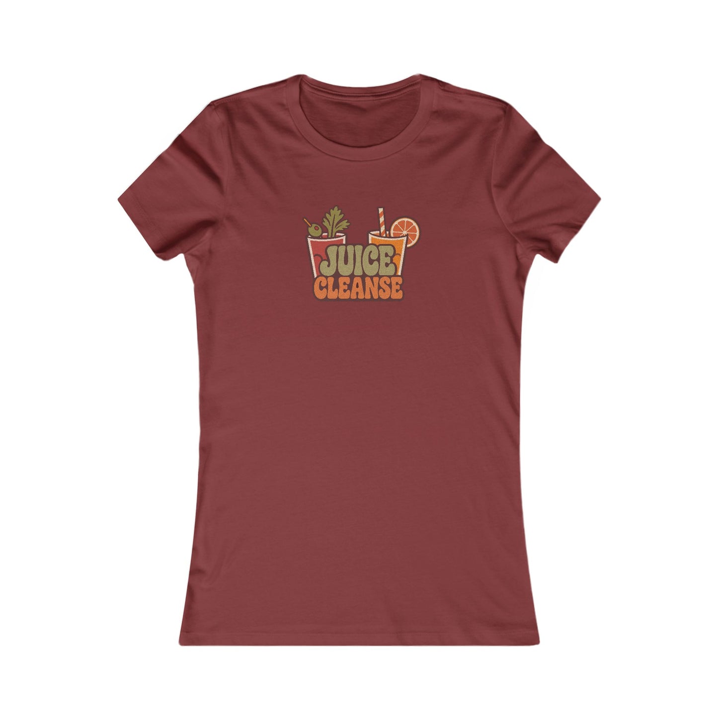 Juice Cleanse Liquid Diet — Boozy Brunch Retro Women's Tee (Dark)