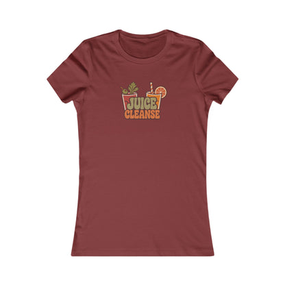Juice Cleanse Liquid Diet — Boozy Brunch Retro Women's Tee (Dark)