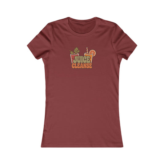 Juice Cleanse Liquid Diet — Boozy Brunch Retro Women's Tee (Dark)