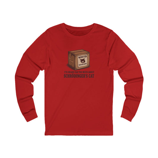 Schrödinger’s Cat — Big Bang Theory Long Sleeve (Light)