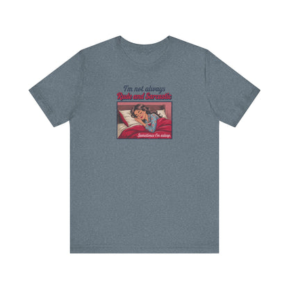 I'm Not Always Rude and Sarcastic — Retro Tee (Light)
