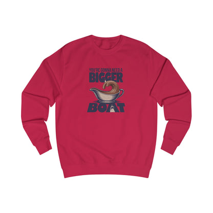 You're Gonna Need a Bigger (Gravy) Boat — Retro Sweatshirt (Light)