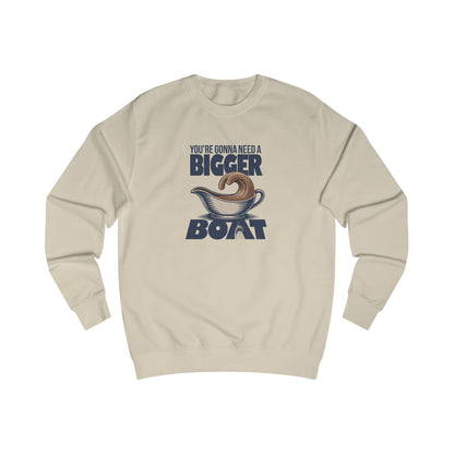 You're Gonna Need a Bigger (Gravy) Boat — Retro Sweatshirt (Light)
