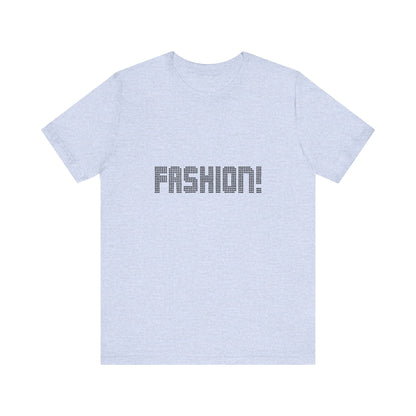 FASHION! — Psych Faux Rhinestones Retro Tee (Light)