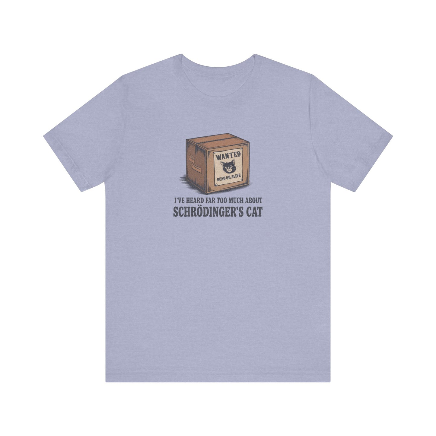 Schrödinger’s Cat — Big Bang Theory Retro Tee (Light)