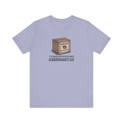 Schrödinger’s Cat — Big Bang Theory Retro Tee (Light)