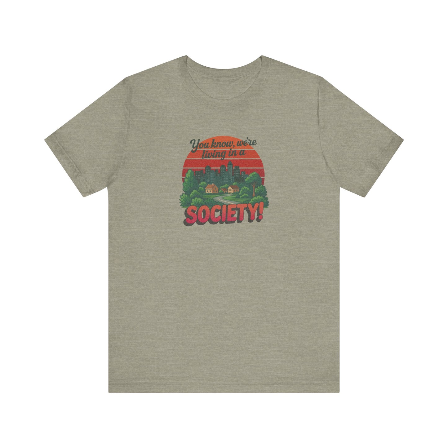 We’re Living in a Society! — Seinfeld Retro Tee (Light)