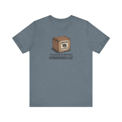 Schrödinger’s Cat — Big Bang Theory Retro Tee (Light)