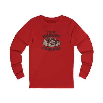 I'm So Hungry, I Could Eat My Own Cooking — Retro Long Sleeve (Light)