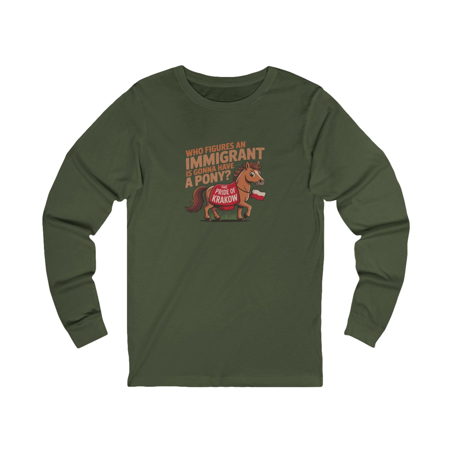 The Pride of Krakow — Seinfeld Retro Long Sleeve (Dark)