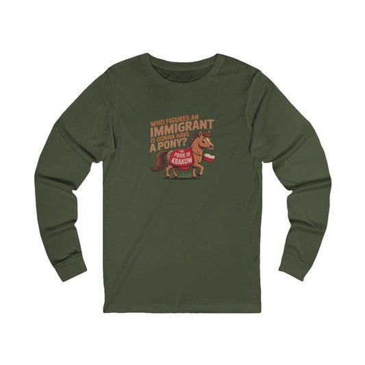 The Pride of Krakow — Seinfeld Retro Long Sleeve (Dark)