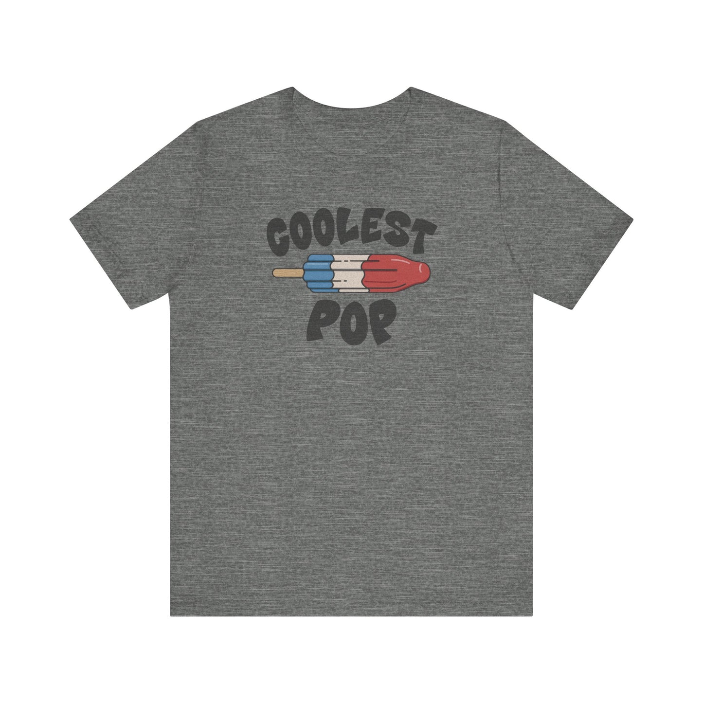 Coolest Pop Shirt — Funny Dad Gift, Retro Ice Pop Tee