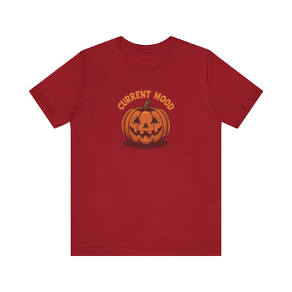 Current Mood (Vintage Jack) — Retro Halloween Tee (Dark)