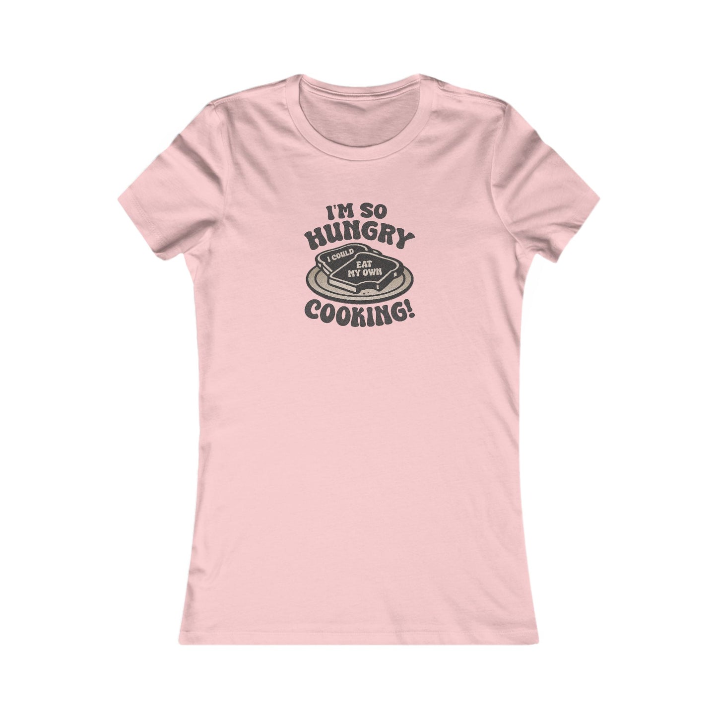 I'm So Hungry, I Could Eat My Own Cooking — Retro Women's Tee (Light)