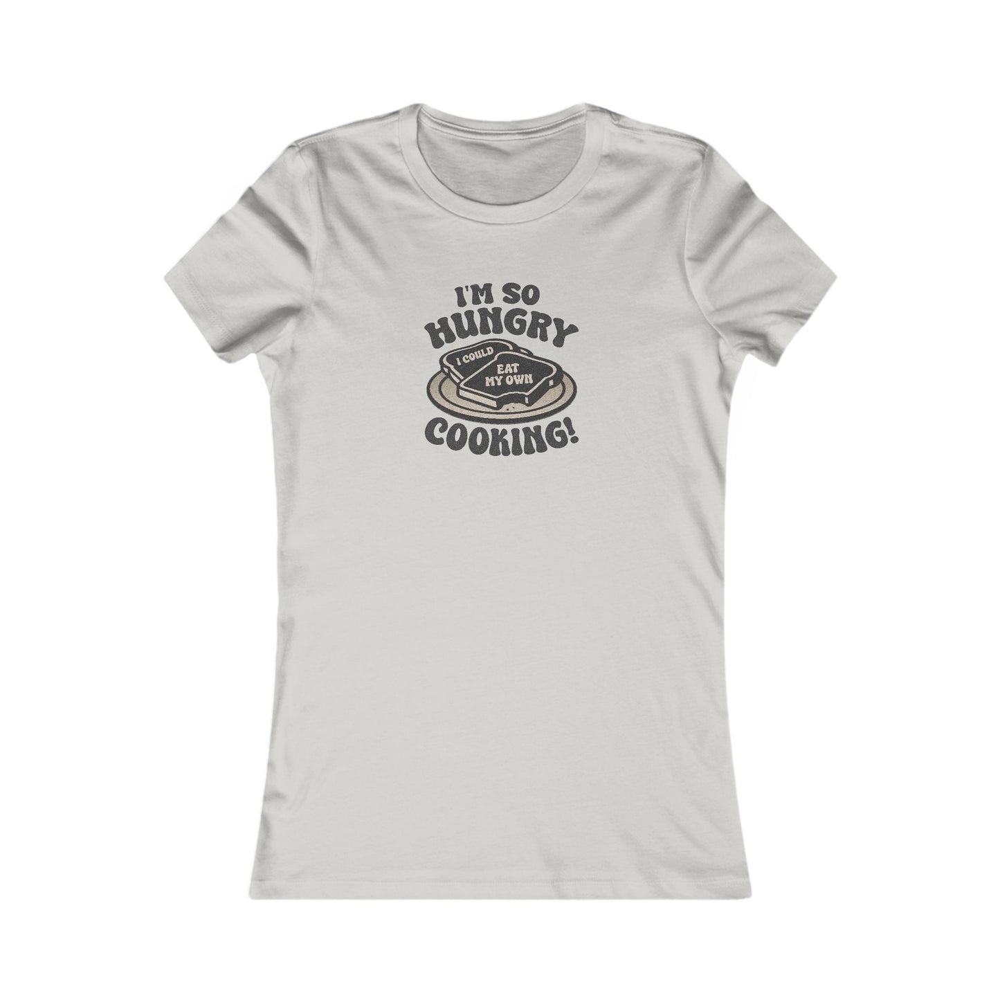 I'm So Hungry, I Could Eat My Own Cooking — Retro Women's Tee (Light)