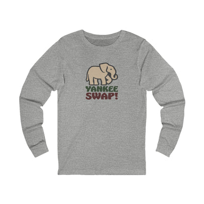 Yankee Swap! Christmas Party — Michael Scott Retro Long Sleeve (Light)