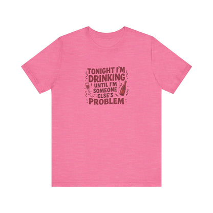 The Problem is Coming From Inside the Bar — Retro Tee (Light)