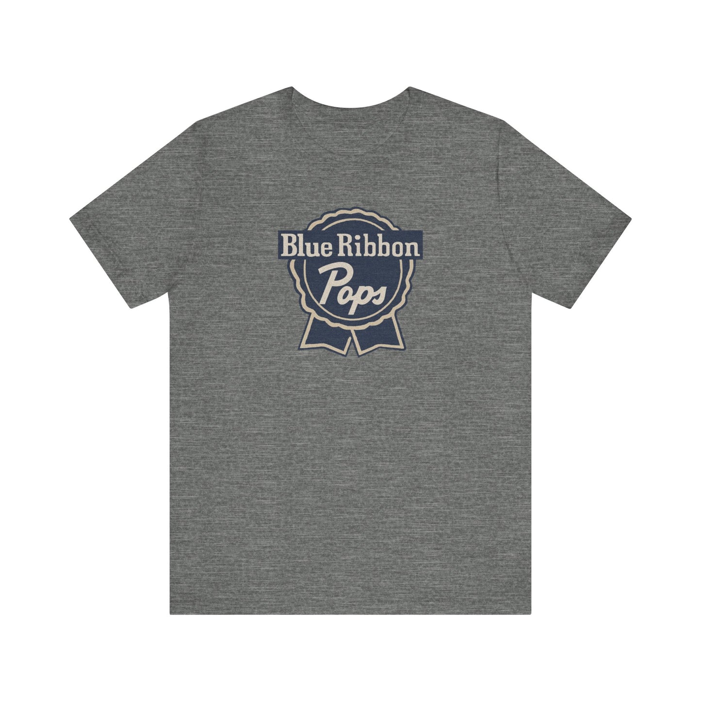 Blue Ribbon Pops Shirt — Funny Dad Gift, Retro Beer Dad Tee