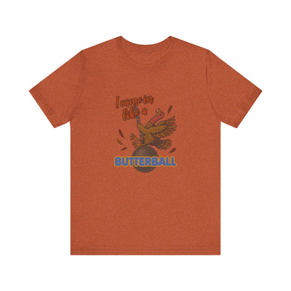Like a Butterball — Miley Cyrus Thanksgiving Parody Retro Tee (Light)