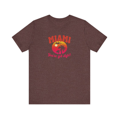 Miami, You've Got Style! — Golden Girls Retro Tee (Dark)