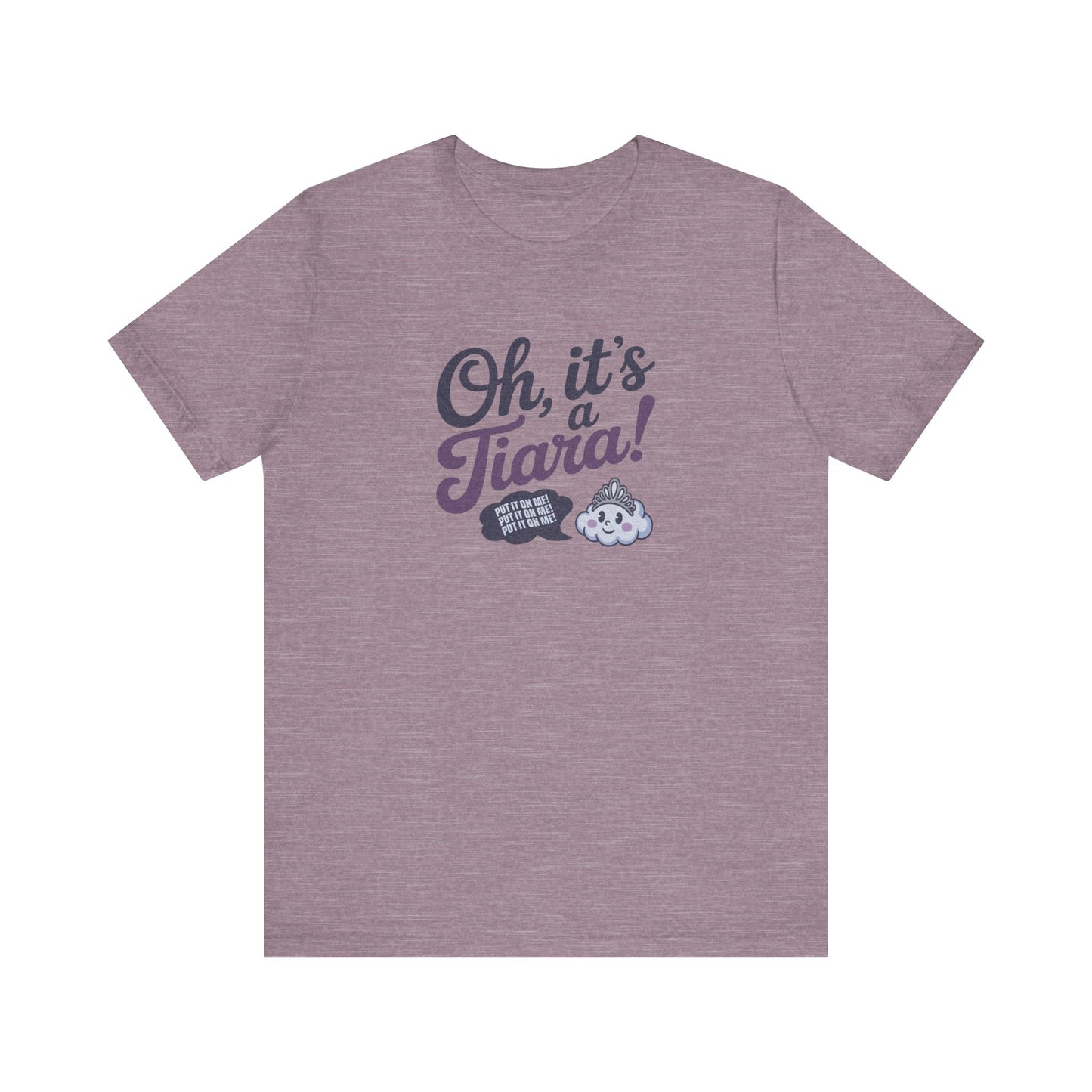 Oh, It’s a Tiara! (Put It On Me!) — Amy Farrah Fowler Retro Tee (Light)