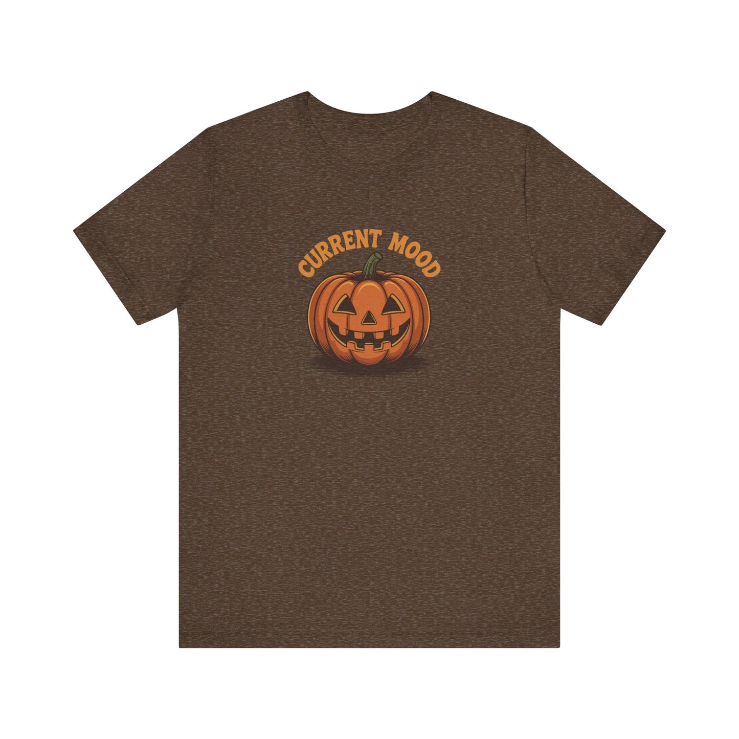 Current Mood (Vintage Jack) — Retro Halloween Tee (Dark)