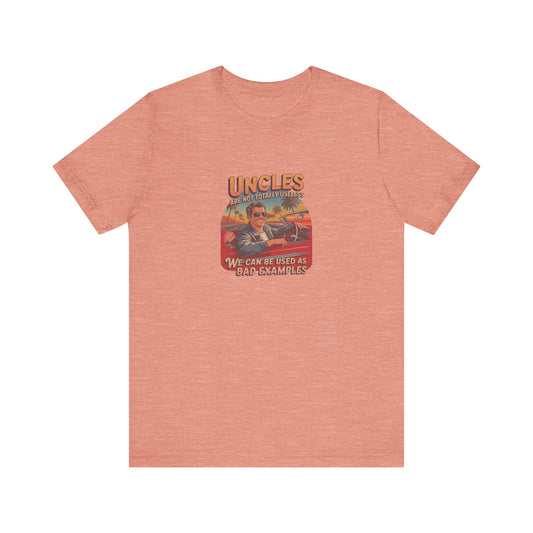 Uncles Are Not Useless (Bad Examples) — Retro Tee (Light)