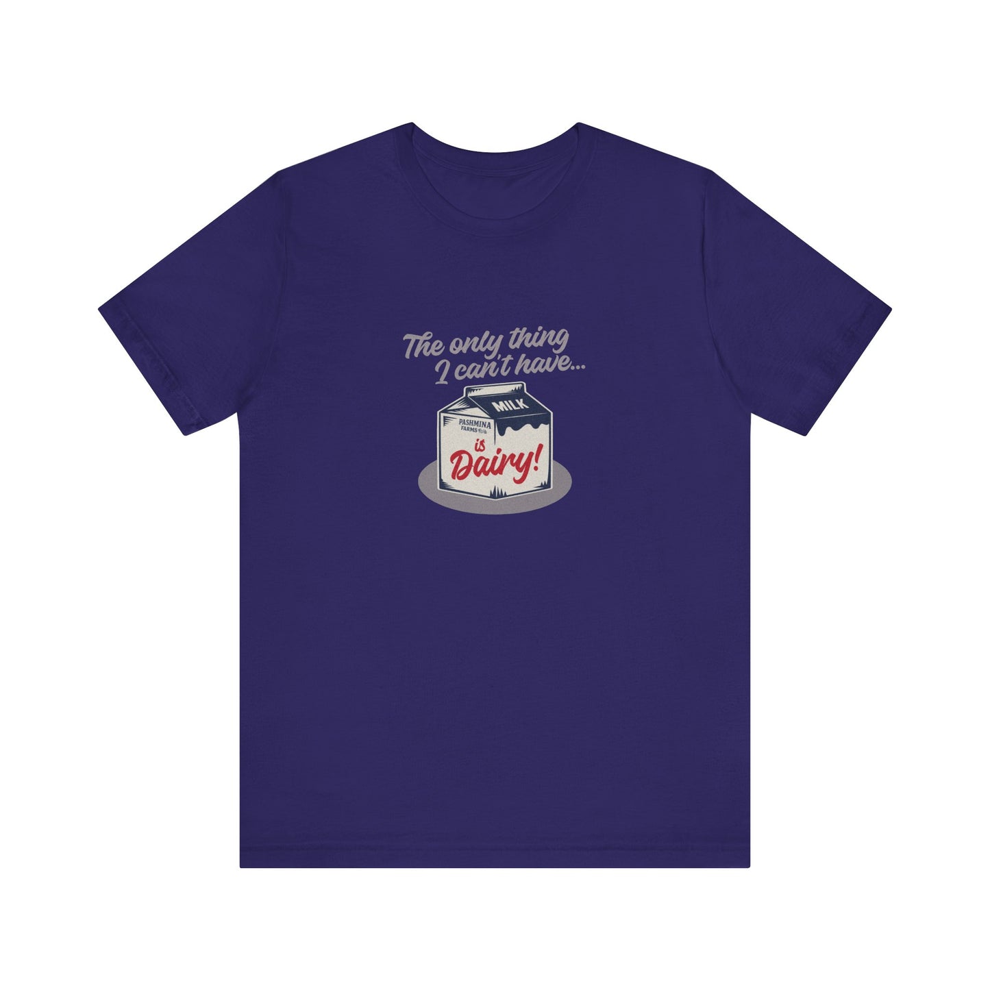 Can’t Have Dairy — Friends Jill Green Retro Tee (Dark)