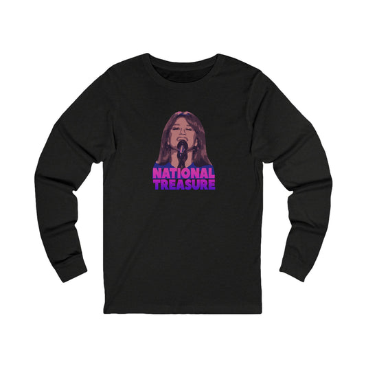 Kelly Clarkson: National Treasure — Kellyoke Retro Long Sleeve (Dark)