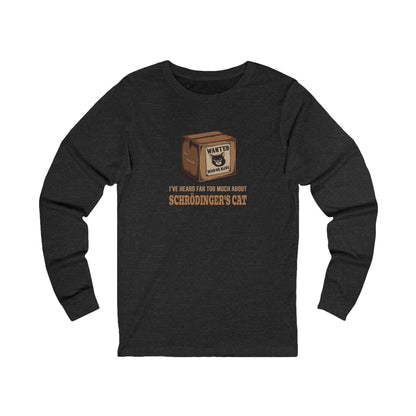 Schrödinger’s Cat — Big Bang Theory Retro Long Sleeve (Dark)