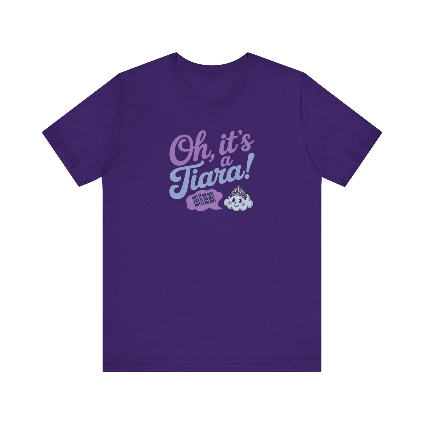 Oh, It’s a Tiara! (Put It On Me!) — Amy Farrah Fowler Retro Tee (Dark)