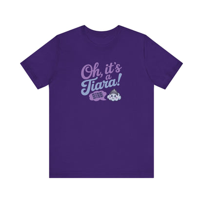 Oh, It’s a Tiara! (Put It On Me!) — Amy Farrah Fowler Retro Tee (Dark)