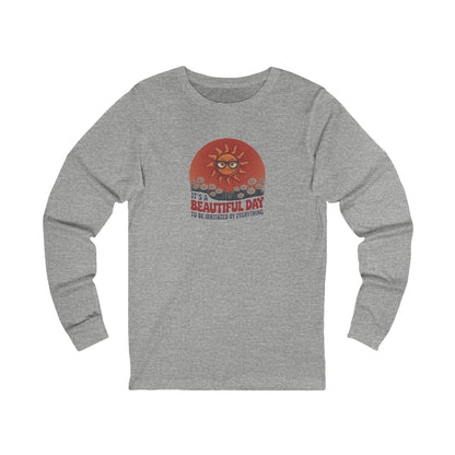 Beautiful Day To Be Irritated by Everything — Retro Long Sleeve (Light)