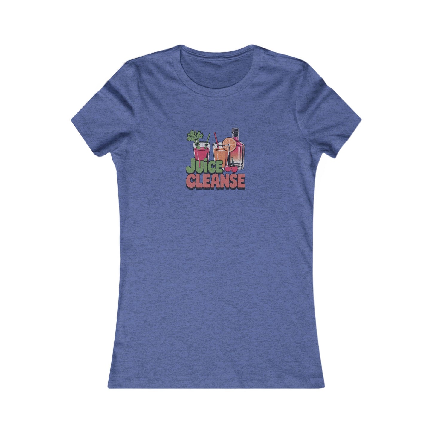Juice Cleanse Liquid Diet — Boozy Brunch Retro Women's Tee (Dark)
