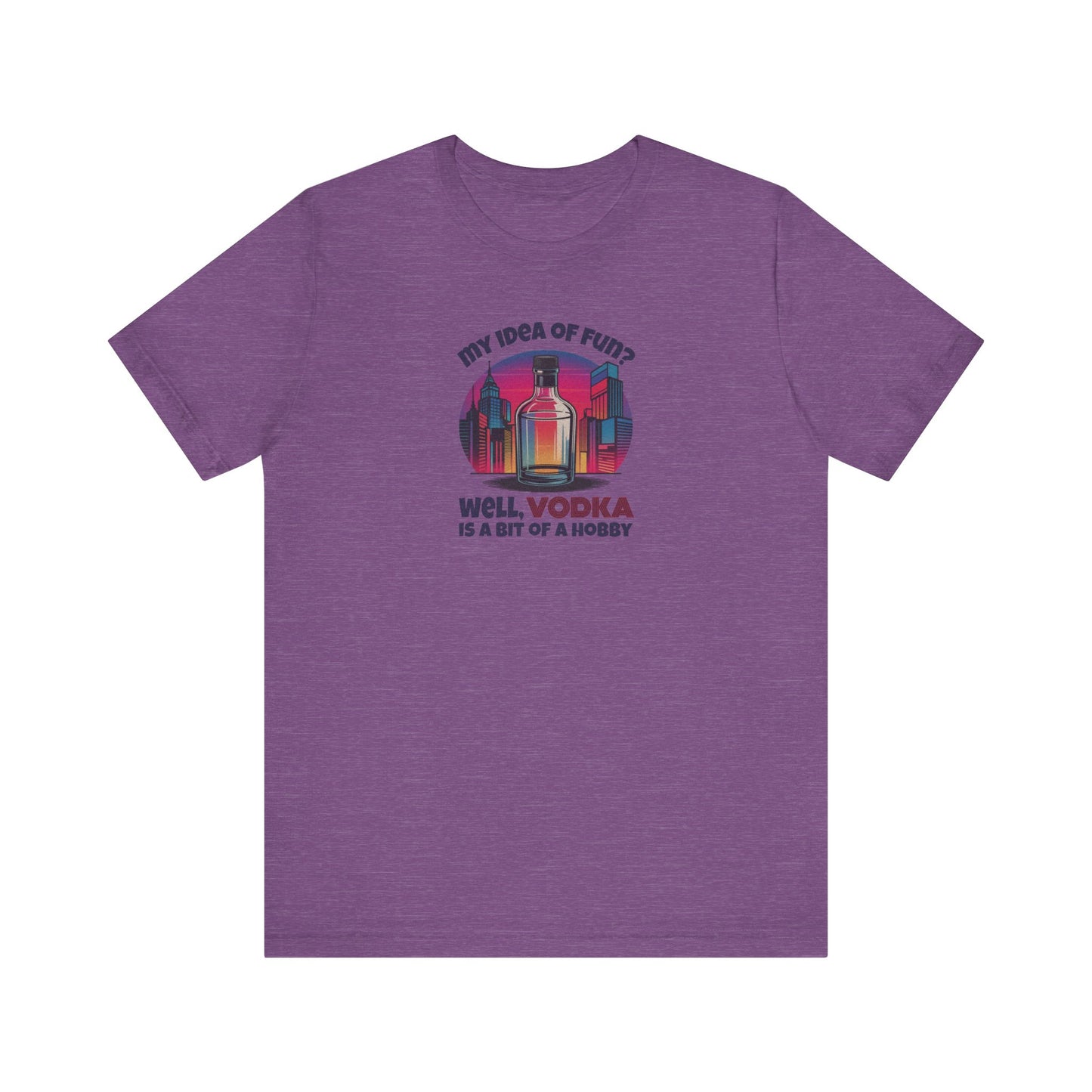 Vodka is a Bit of a Hobby — Retro Graphic Tee (Dark)