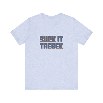 Suck It Trebek — SNL Celebrity Jeopardy Sketch Retro Tee (Light)