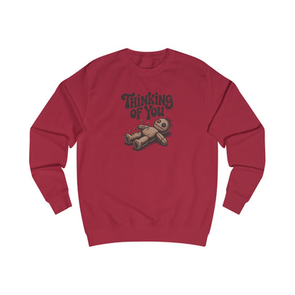 The Voodoo That You Do, So Well — Retro Voodoo Doll Sweatshirt (Light)