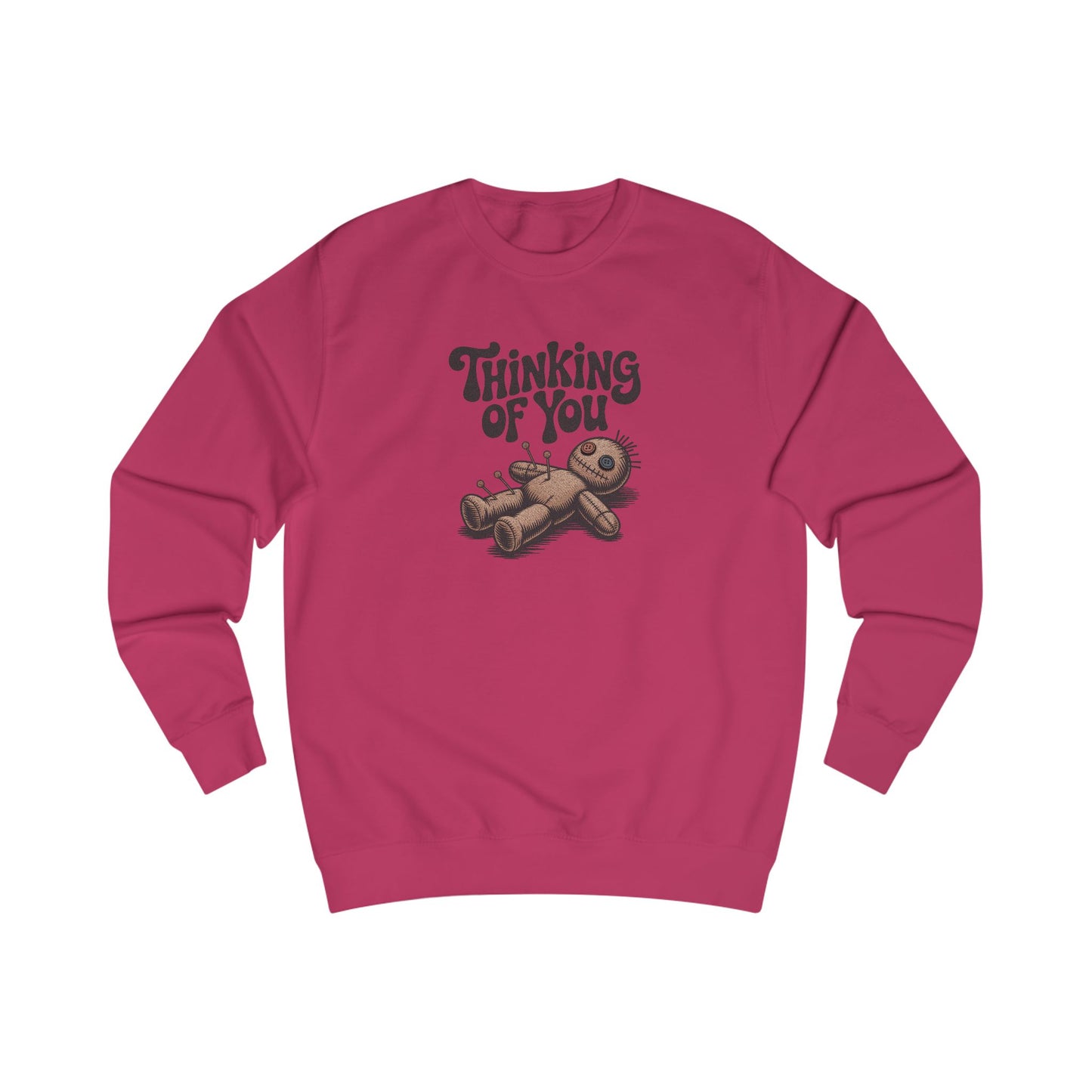 The Voodoo That You Do, So Well — Retro Voodoo Doll Sweatshirt (Light)